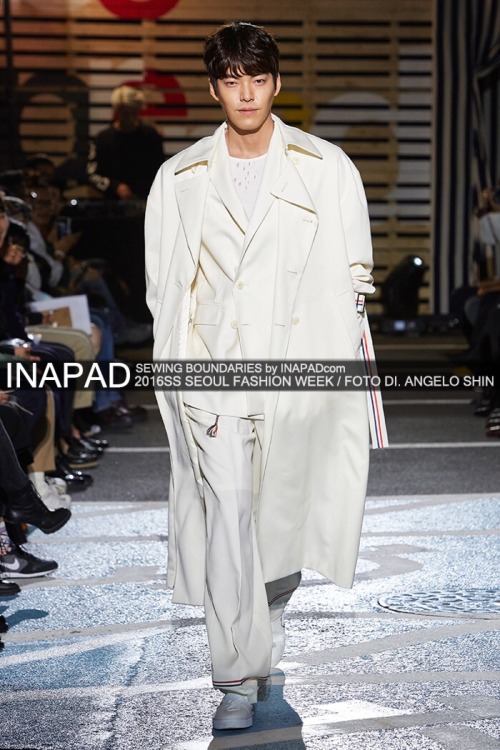 kim woobin for sewing boundaries ss16 @ seoul fashion week cr : INAPAD