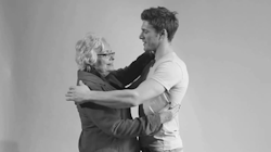 lezobey:  First Gay Hug - a homophobic experiment where homophobic people were asked to hug gay people &lt;3 