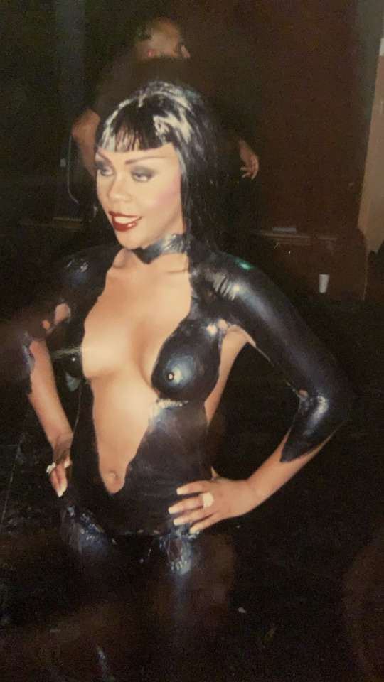 Lil' Kim On Set Of "How Many Licks?" Music Video (2000).