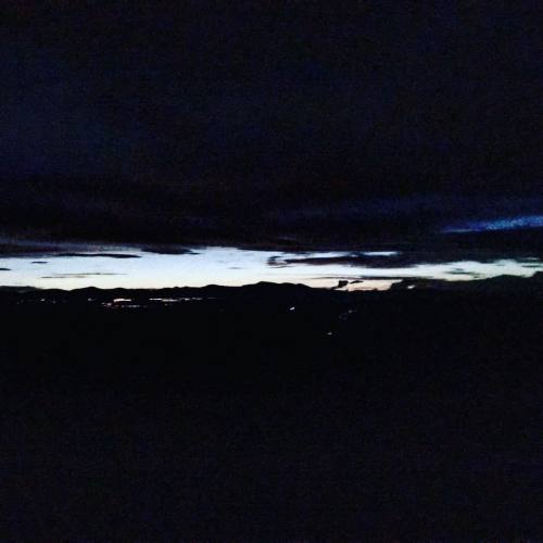 Brushstroke or sunset? (at Santa Fe, New Mexico)