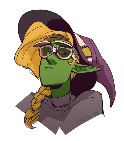 robbicide: My good pal asked for Taako in the glasses from the beginning of this video, and who am I to deny the world this content