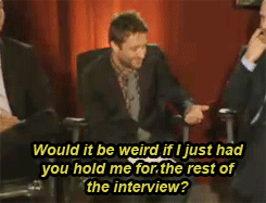 arielmh:  Chris Hardwick and Robert Kirkman represent every Reedus fangirl.CAN I