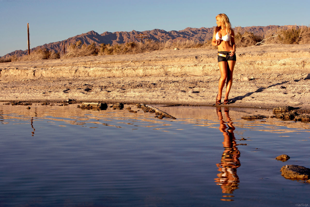 hollyrandall78:  Kayden Kross for HollyRandall.com in “Salton Sea”