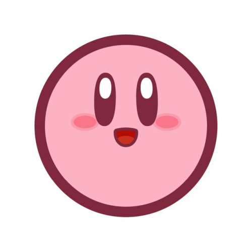 thevideogameartarchive:Artwork of Kirby from ‘Kirby’s Canvas Curse’ on the Nintendo DS.