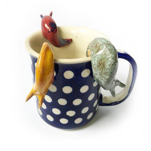 gardenspirits:Ceramic Slugs by LeroyFarndonTaylor