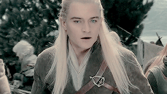quicksilrver:Gif request meme: herman-loves-turtles​ asked Lord of the Rings + most attractive↳ LegolasMy heart weeps at the sight of such destruction. Let us ensure no more trees fall to the Orcs.  
