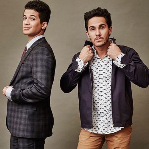 jordan–fisher:  therealcarlospena: Love this photo of @jordan_fisher and I! Make sure to check out #greaselive of you still haven’t seen it!!! Let me know what you think!! #Godisgreat 