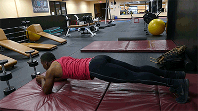 redwoodgym:  Done up my core today for a change with some body weight workouts. Not