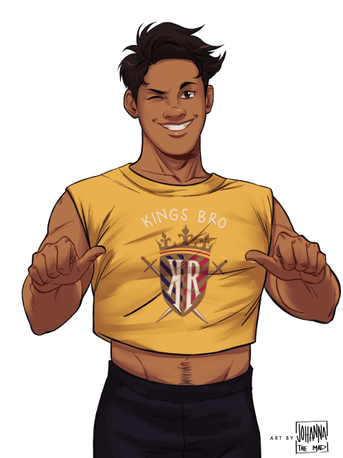 applesandbannas747:Concept: Eugene Labao in a crop topThank you to the incredible @johannathemad for