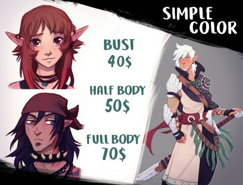 COMMISSIONS OPEN!!Finally I decided to open commissions again Limited slots!! DM or email me to beac