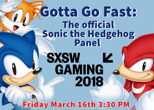 sonicthehedgehog:One week to go!Join us Friday, March 16th, as we reveal the future of Sonic at @SXS