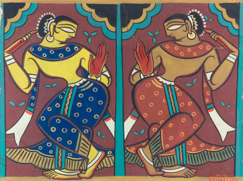 Gopis, Jamini Roy