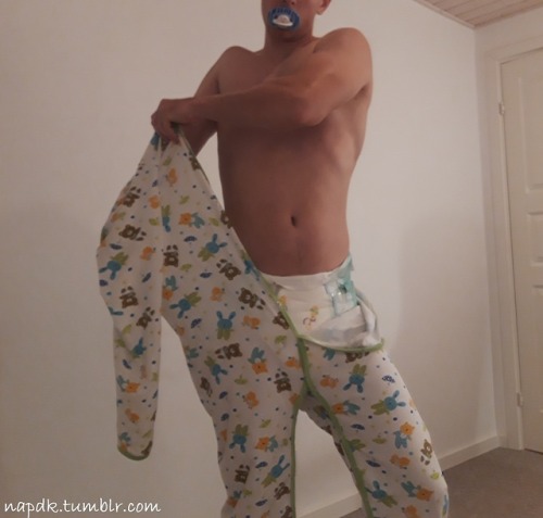 Getting Ready For Bedtime In My New Pajamas.
