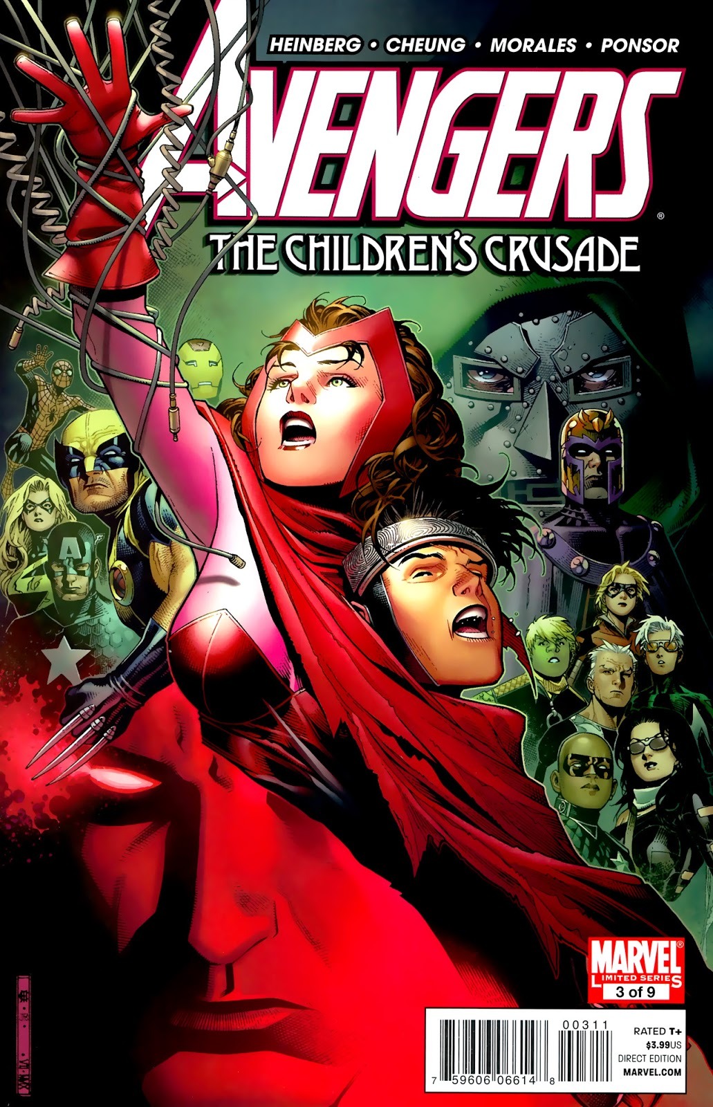 castlewyvern:      Avengers: The Children’s Crusade art by Jim Cheung.  