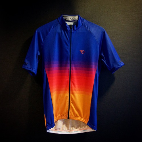The True Gradient Colours of the Sunset Jersey When the sun goes down you want to be wearing this li