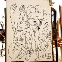 Figure drawing    #portraitpainter #figuredrawing