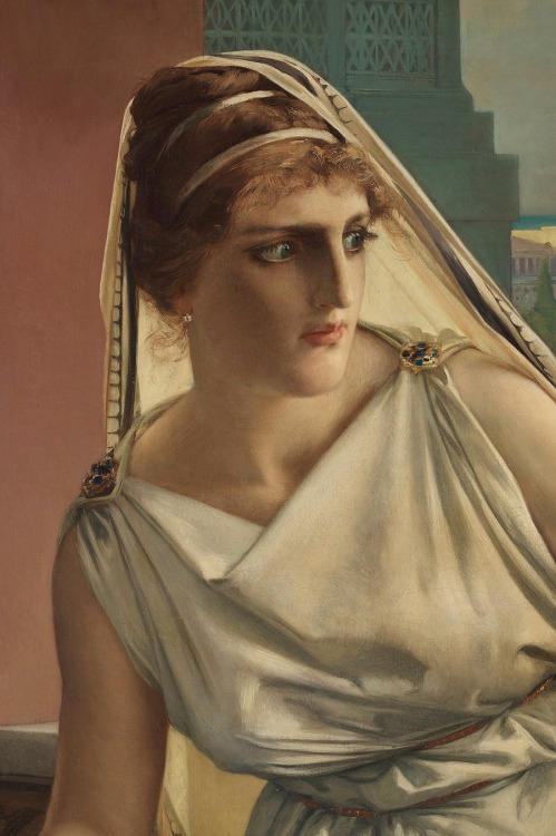 Hypatia from Alexandria by Julius Kronberg