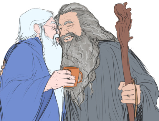 lesbiansandboromir:  penny-anna:  penny-anna:  gromp-the-wight-eater:   penny-anna:  penny-anna:  The important question is not, COULD gandalf kick dumbledore’s ass, but WOULD he. Answers below.  The votes are in: Gandalf COULD, WOULD and SHOULD kick