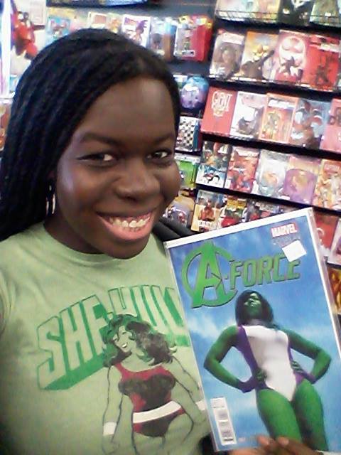 gailsimone:thatjayjustice:Getting to physically hold my cosplay variant cover for the first time. I’