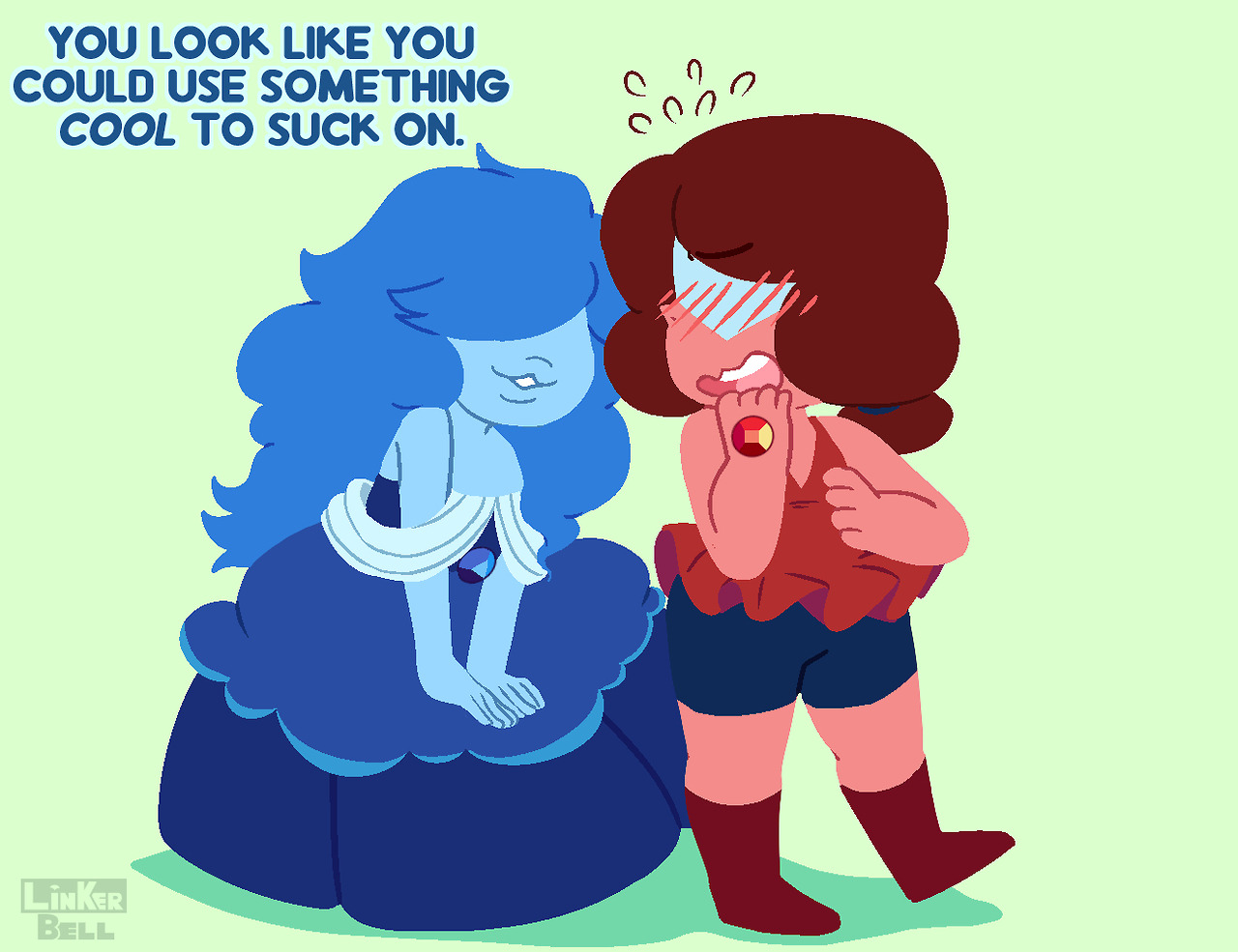 linkerbell: Here’s the first and third gift I drew for @shadowpiratemonkey7 @drawbauchery