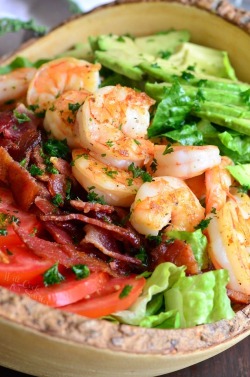 foodffs:  BLTA Shrimp Salad with Light Buttermilk