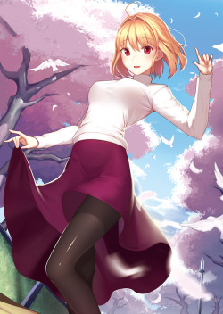 Anime girl Arcueid Brunestud: Shingetsutan Tsukihime (Lunar Legend Tsukihime) art [Artist: Kim nico]
• My list of anime & games (Digital arts collection)↓
• rarts.tumblr.com/anime_art_list