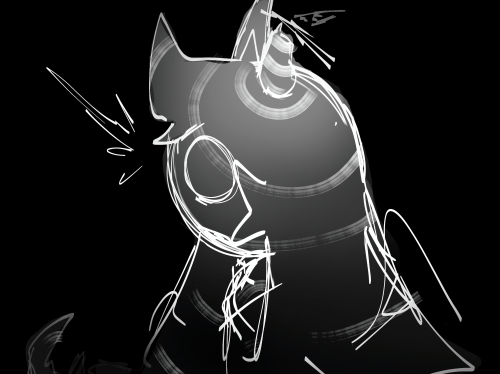 Lil Doodles Of An Actual Dream I Had Of Puffy And Decided To Put Right Into His Lore, Fun Fact I Didn't