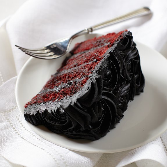 spookyloop:Black Rose Red Velvet Cake by Williams-Sonoma