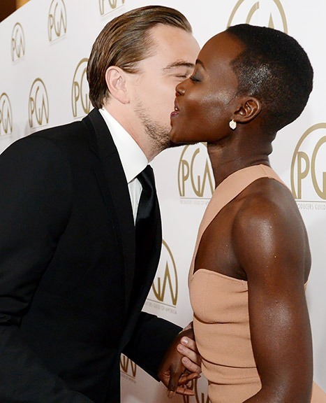 madschristoph:  Lupita is literally living the dream with all of that man candy.
