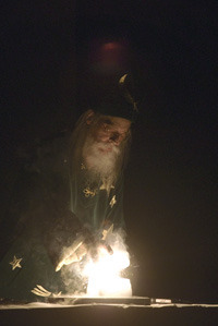 glumshoe:  glumshoe:  Yet more of my wizard professor, who has a poodle familiar
