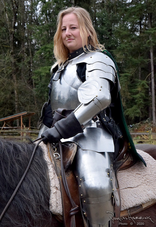 More photos of Dame Mara Stone of the Seattle Knights - February 23, 2020 - Photo by Douglas Herring