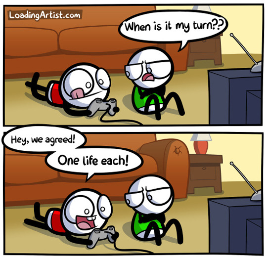 wilwheaton:  tastefullyoffensive:  Younger siblings understand. (by Loading Artist)