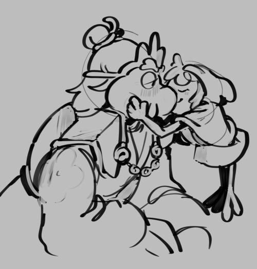 fistraid:yeah sure kiss each other see if i care