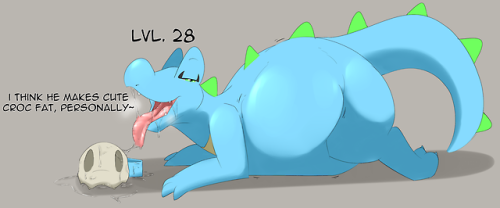 diorexity:  Guzame has an interesting trait in which he grows larger as he levels up, but is unable 