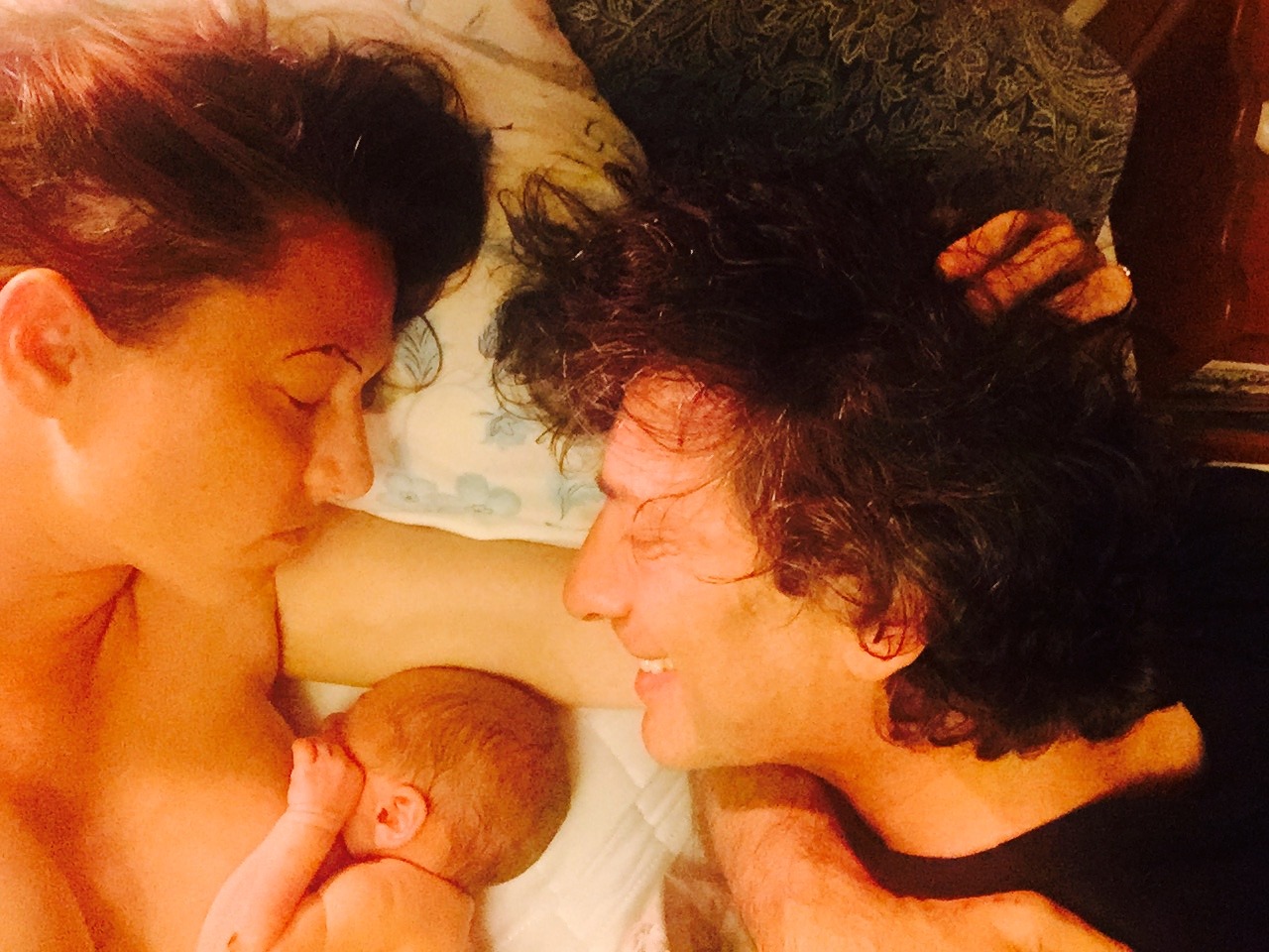 neil-gaiman:  The new baby is so perfectly small. He squeaks and makes little snuffling