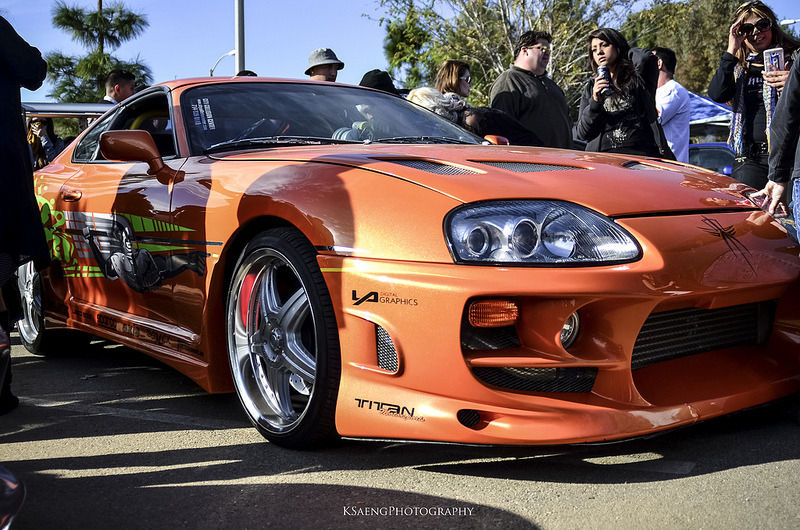 carpr0n:   Starring:  Toyota Supra  (by Kevin Saengsourinho on Flickr.) 