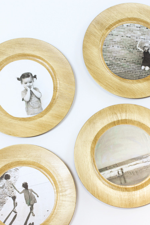 Wood Plate Wall Art via Alice & Lois