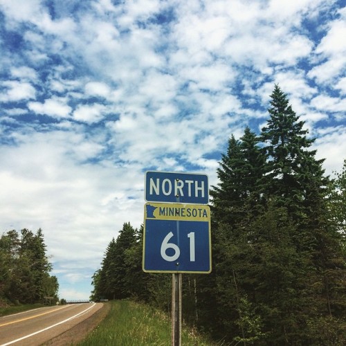 “take it down to highway 61” #minnesota #northshore #bobdylan