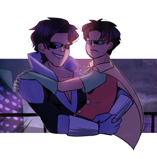 kazncn-art:i loved them so much in “nightwing: year one” and i really wanted to see