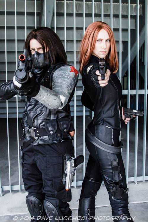 ladys3:Black Widow (Cap 2) | WonderCon 2014Photos by Dave Lucchesi Winter Soldier: nashcon-castielBl