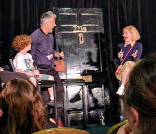 gravesdiggers: Some great photos of Rupert Graves with Louise Brealey and Tom Stoughton at the openi