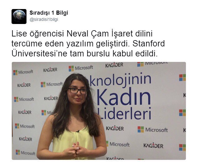 Lise öğrencisi Neval Çam...