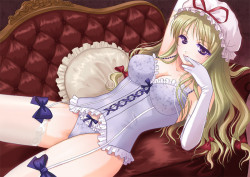 (via yakumo yukari (touhou) drawn by alha) 