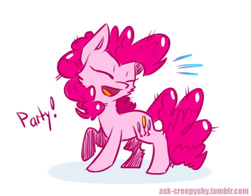ask-creepyshy:Part 1 - Pinkie Pie / Fluttershy  ( + w ^)
