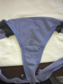 worndirtypanties:  Part one of a nice submission!Submit your panties now to mart_thong@hotmail.ca or use the submit link !