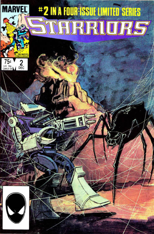 alexhchung:  Starriors #1-4 [covers] by Bill Sienkiewicz  A couple years ago, I pursued this license