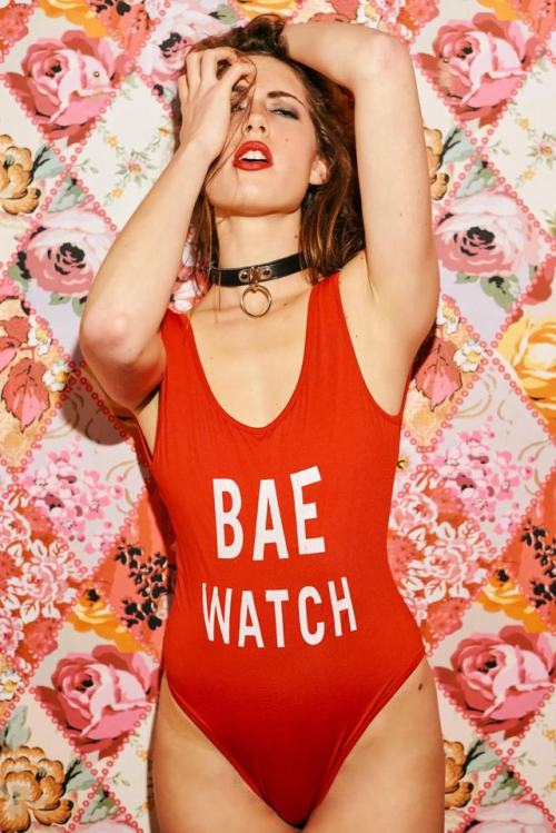 Lise Alders by Roberto Echeverry in &ldquo;Bae Watch – Roberto Echeverry&rdquo; for Nakid magazine, 