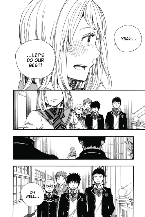 ★ { Ao no Exorcist / 青の祓魔師 } Chapter 83 :: Rin &amp; Shiemi :: ★↳  wanted to add these page