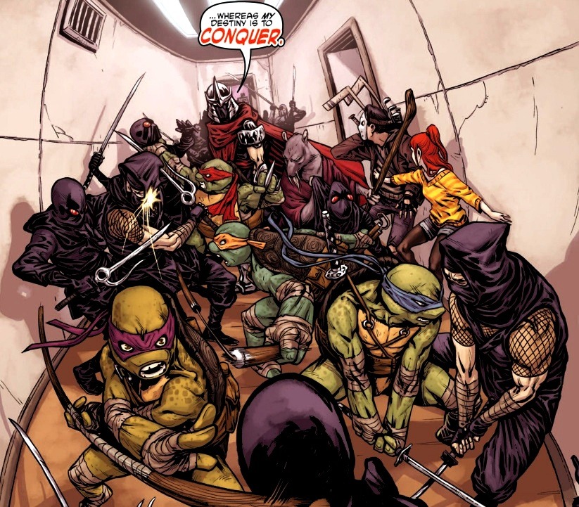 comicparanoia:  Teenage Mutant Ninja Turtles: The Secret History of the Foot Clan