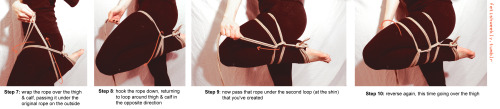 Porn Pics fetishweekly:  Shibari Tutorial: Rope Ladder